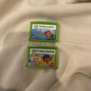 LeapFrog Mathematics and Problem Solving Learning Games - Green